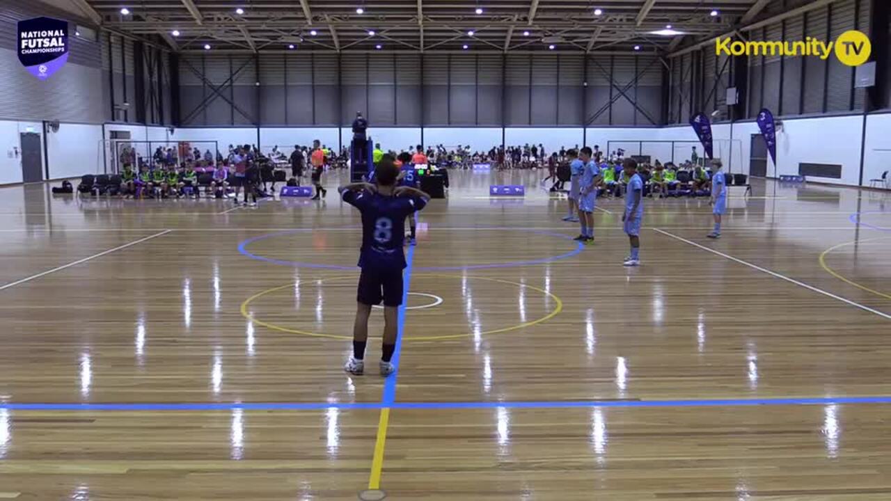 Replay: Football NSW Thunder v Football NSW Lightning (U13 Boys SF)—2025 National Futsal Championships Day 4