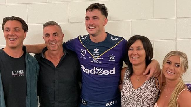 The Loiero family in Jake, Gino, Trent, Leanne and Brooke.