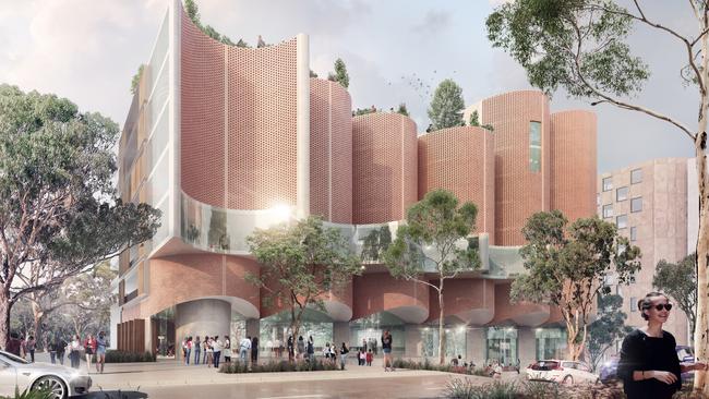 Artist impressions for the New high school at Ivanhoe Estate.