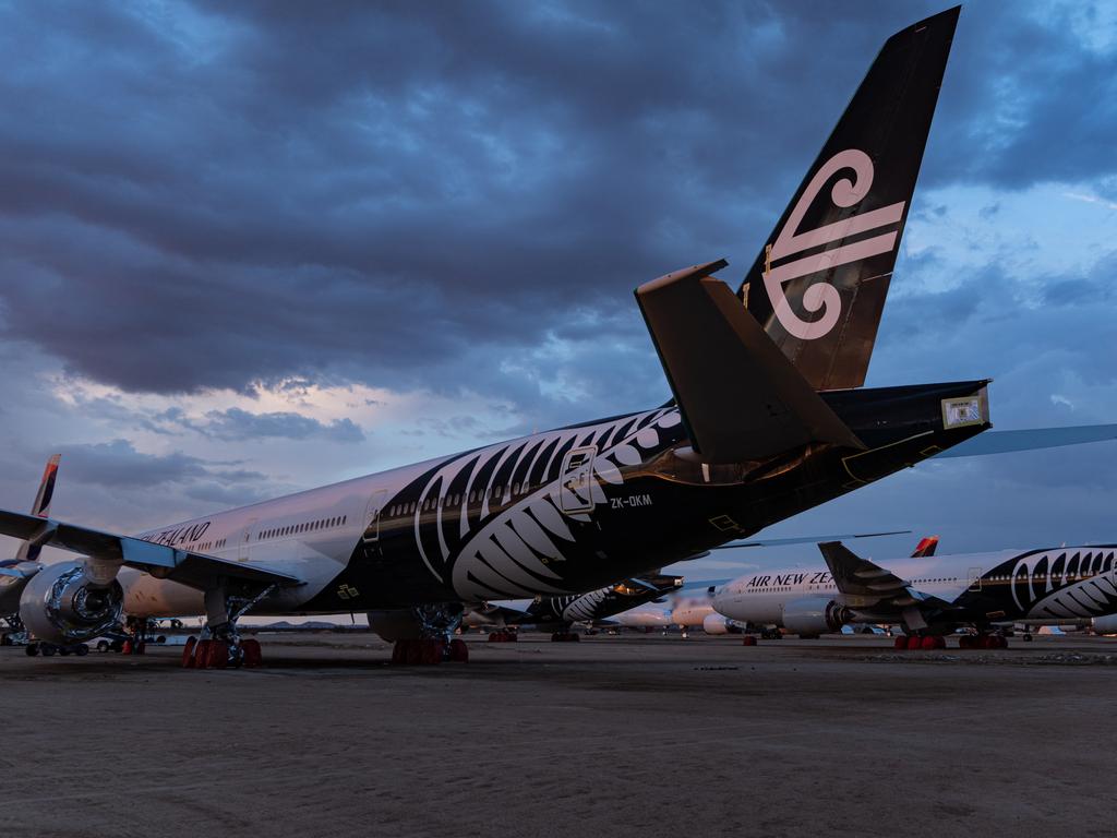 The final aircraft that’s been stored in the ‘graveyard’ will take off on May 14. Picture: Air NZ