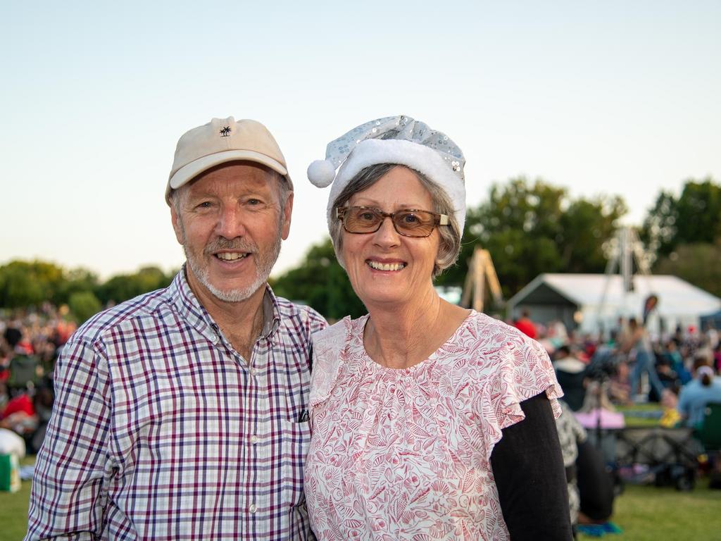 Ian and Cynthea Hunt. Triple M Mayoral Carols by Candlelight. December 11, 2022 Picture: Bev Lacey