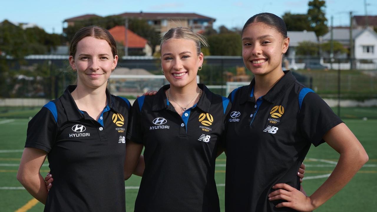 Georgia Cassidy, Grace Johnson and Tanika lala. Picture: Supplied.