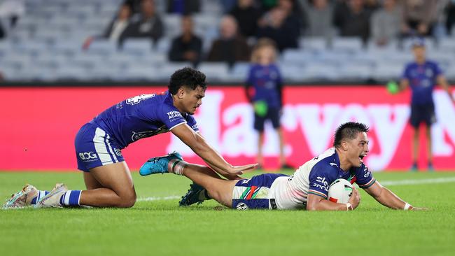 Volkman’s late try put the result beyond doubt, with the young half hoping to be fit for their next game in two weeks. Picture; Brendon Thorne/Getty Images