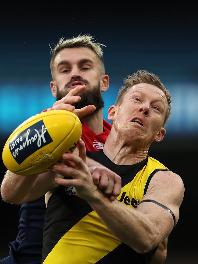 Jack Riewoldt has spoken of his hub troubles. Picture: Getty