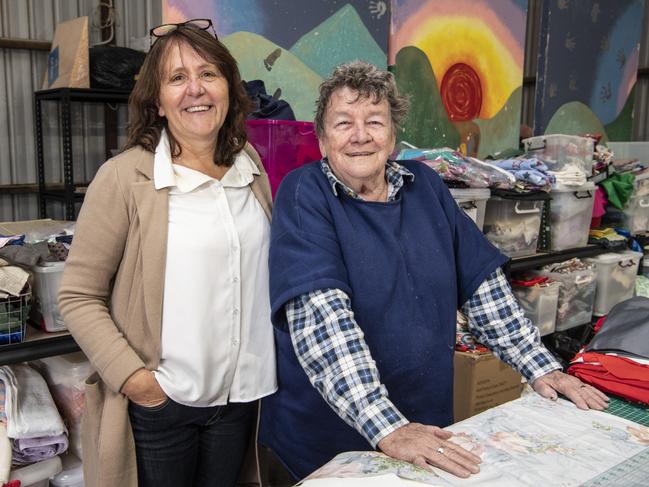 Women’s Shed sew their hearts out for community causes