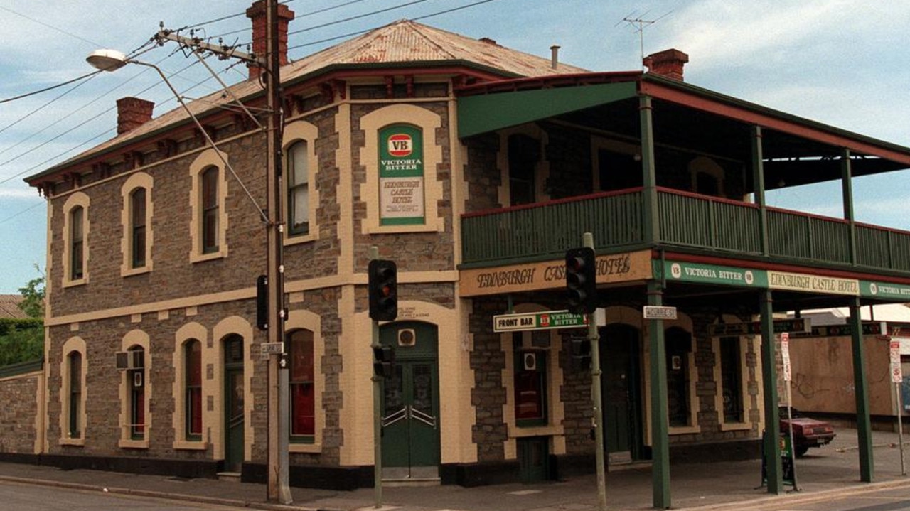 The Edinburgh Castle Hotel on Currie St.