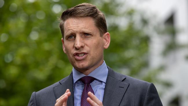 Opposition defence spokesman Andrew Hastie has blasted the federal response to the defence review. Picture: NCA NewsWire / Gary Ramage