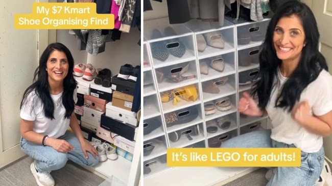 Shoe box storage kmart sale