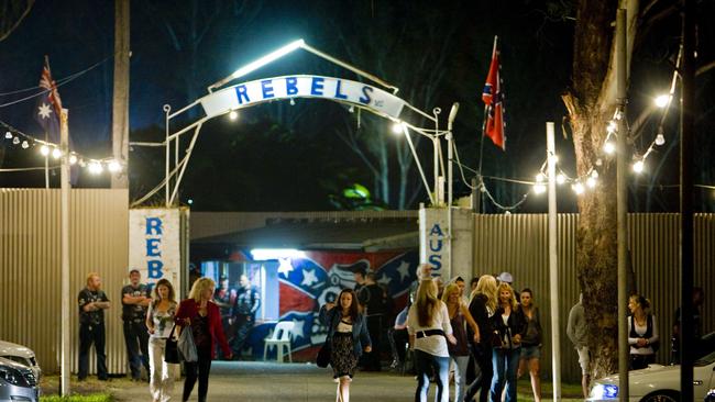 The Rebels Motorcycle Gang clubhouse on Bringelly Road, Bringelly was shut down in 2014.