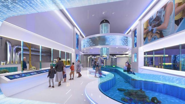 New images of the proposed Global Great Barrier Reef Centre of Excellence.