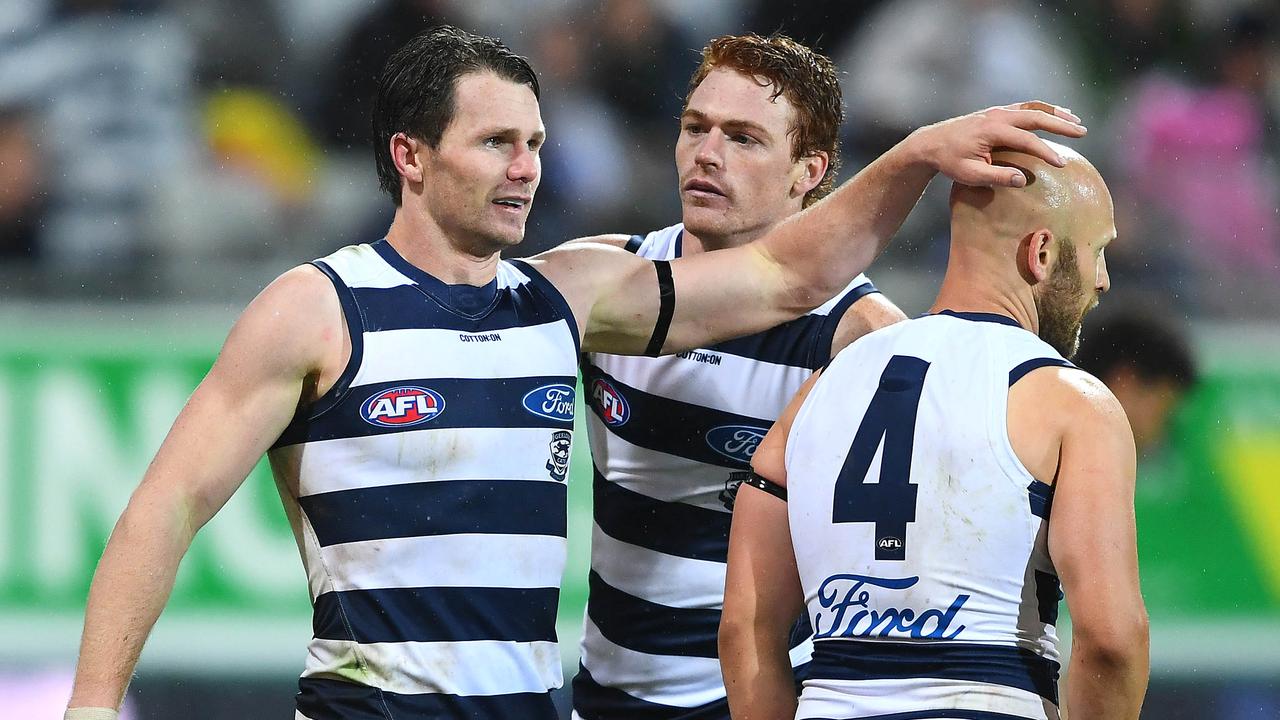 Cat Patrick Dangerfield is free to face Hawthorn.