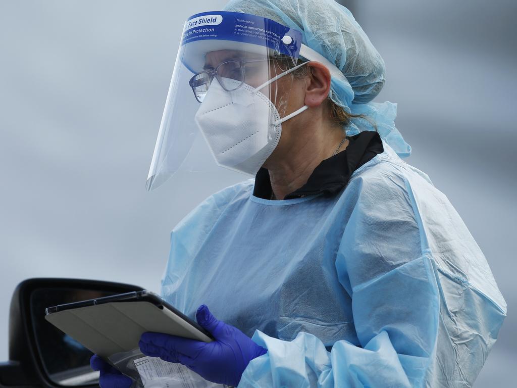 Victoria has recorded one new case. Picture: Daniel Pockett / NCA NewsWire