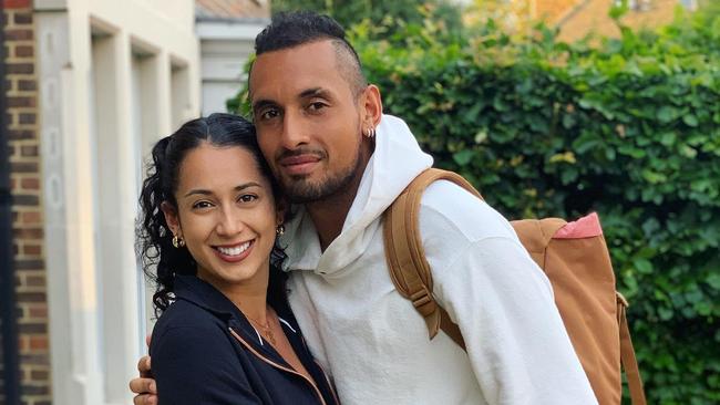 Halimah, who is set to appear on The Voice, with her brother, Nick Kyrgios