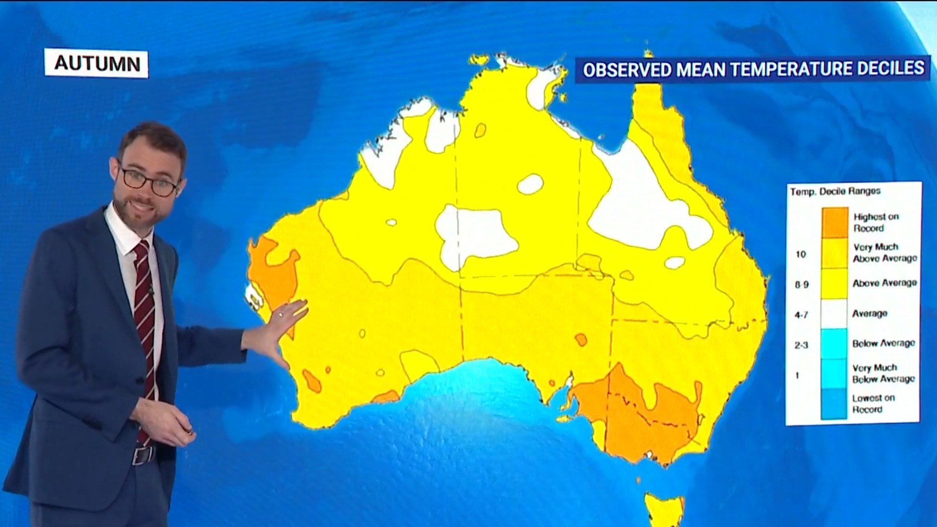 Australia experiences its fourth warmest autumn on record