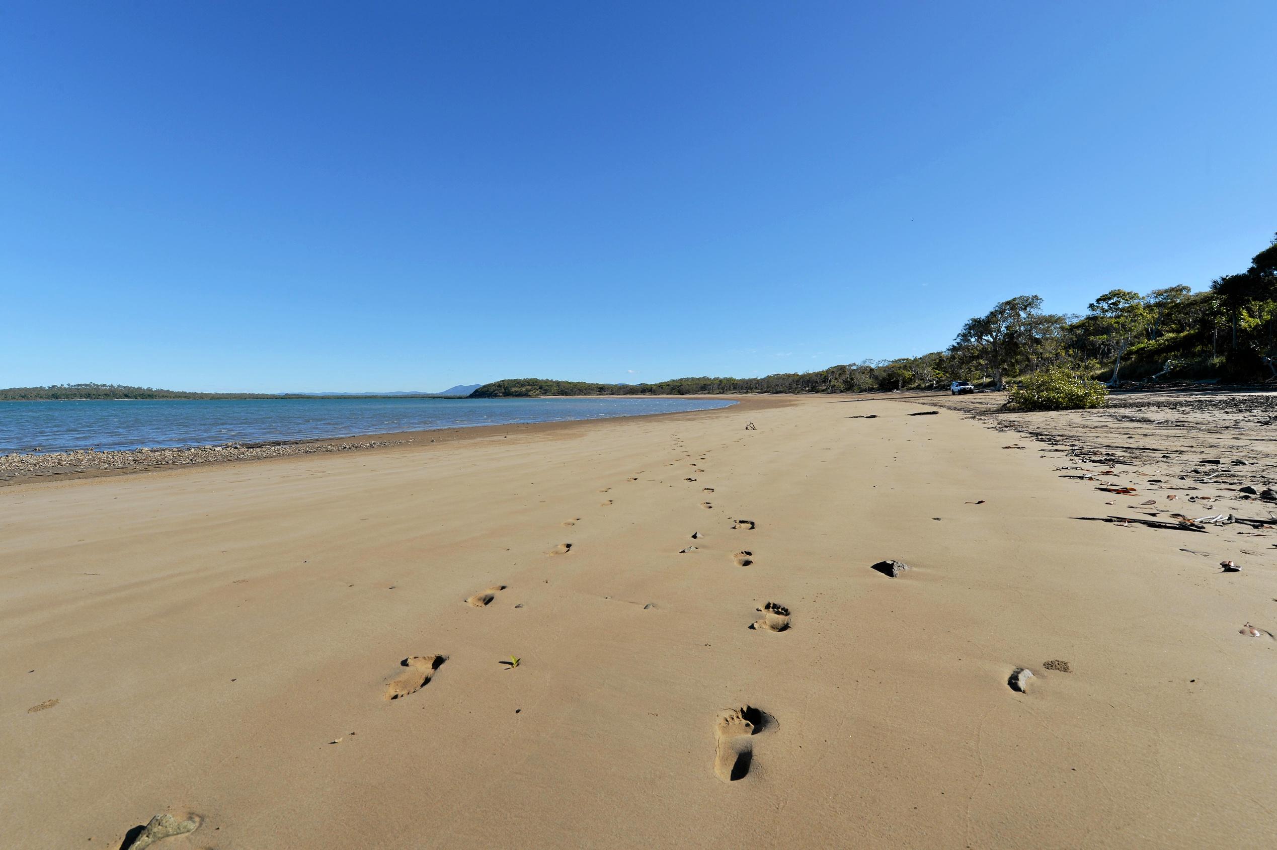 Sarina Beach. Site of proposed development. Picture: Stuart Quinn