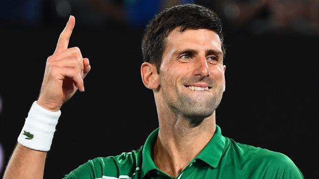 Novak Djokovic has won a court battle to stay in Australia but still faces deportation. Picture: AFP