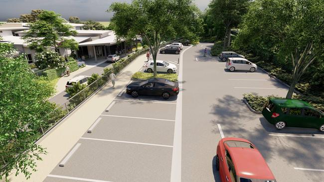 A new 96-bed aged care home will feature a homelike atmosphere, where 16 bedrooms will be grouped together and connected to common areas such as a kitchen, dining, and lounge area.