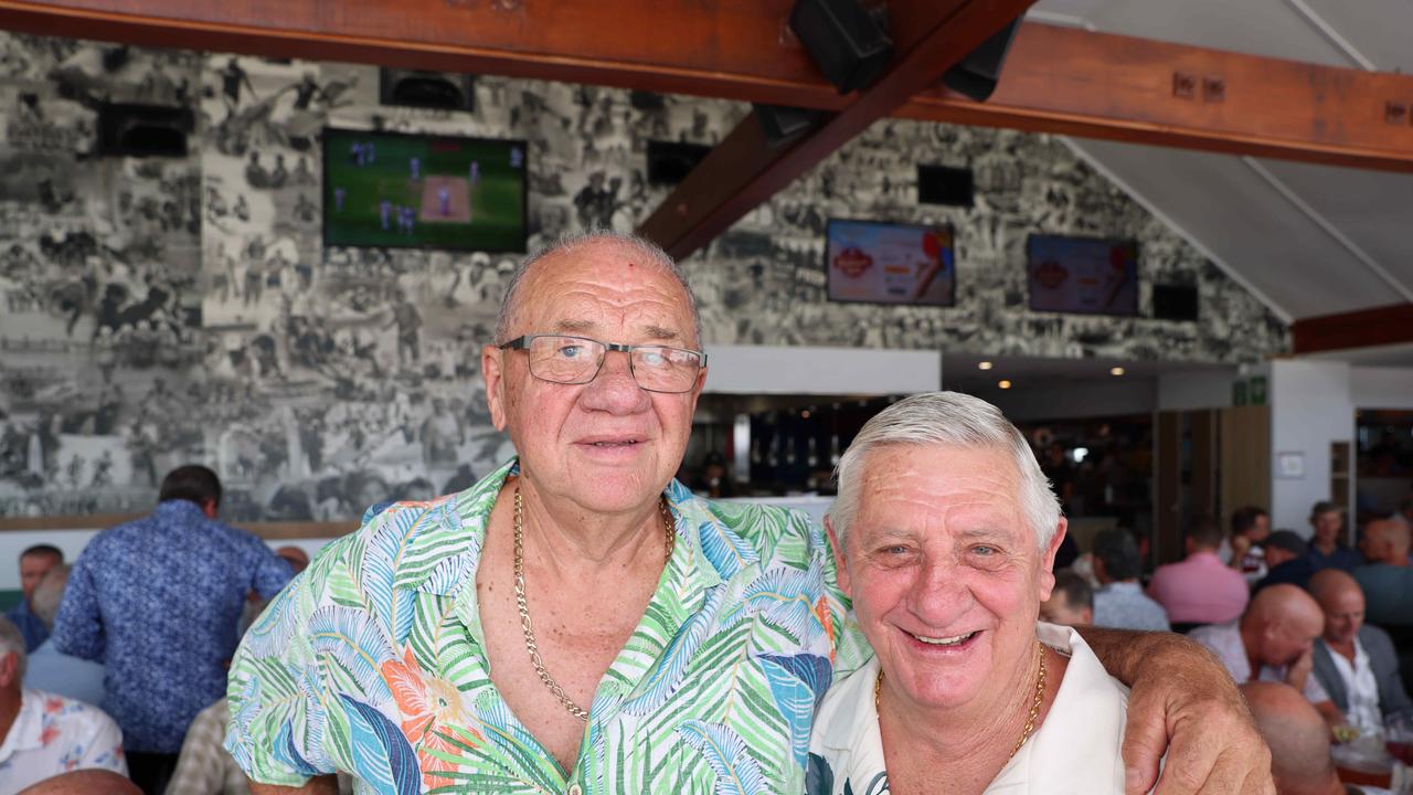 Gordon Baxter and Alex Salter at the 39th Annual BMD Northcliffe Sportsmans Luncheon 2024. Picture: Portia Large