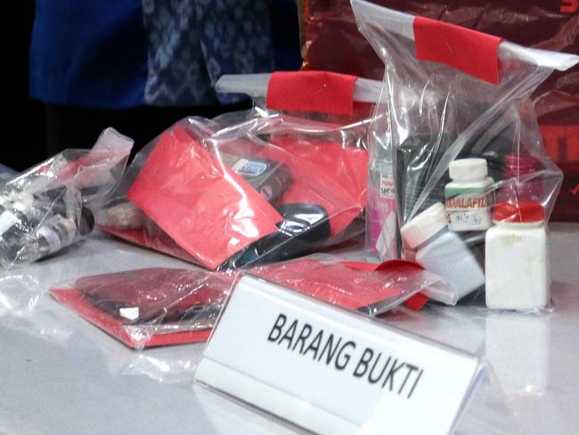 He faces charges of drug importation which carry the death penalty. Picture: Lukman Bintoro