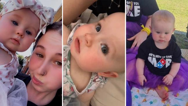 Millie Anna Swan: Born on 3/02/2023, nine month old Millie was nominated by her mum, Kiara Jorgensen.