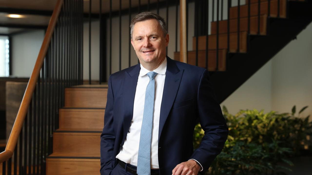 Suncorp CEO Steve Johnston pushed back on a merger with Bendigo as a second best option. Picture: John Feder