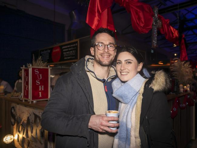 Dark Mofo 2023. Winter Feast. Nick Hayward and Genevieve Roles. Picture: Caroline Tan