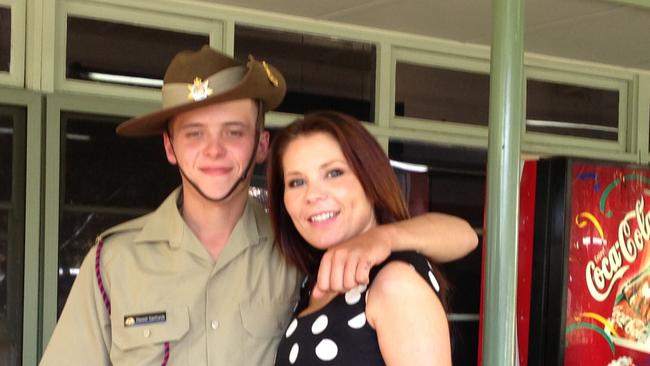 Daniel Garforth with his mum Nikki Jamieson. Picture: Supplied by family