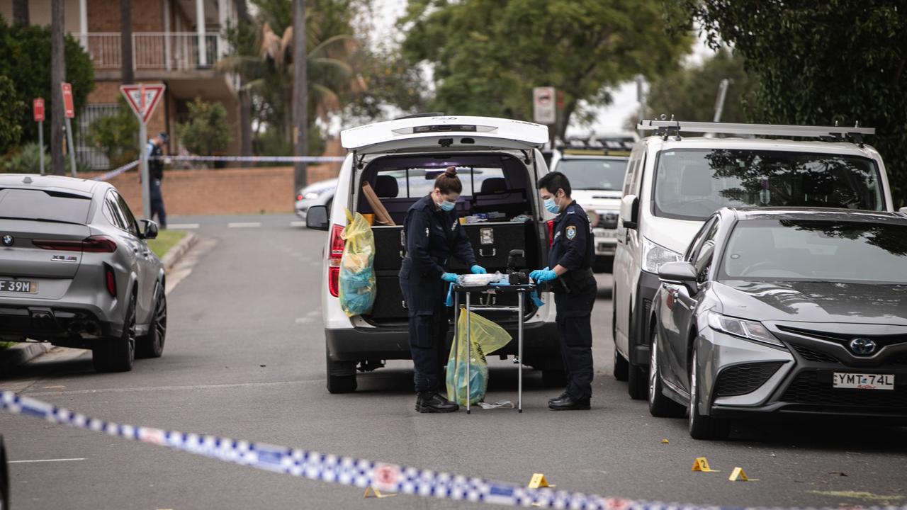 Police alleged multiple shots had been fired into the home. Picture: NewsWire/ Julian Andrews