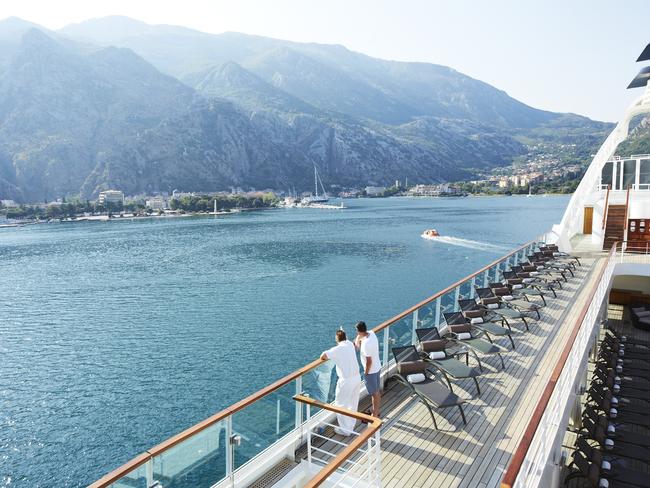 Seabourn Sojourn in the Mediterranean. Picture: Supplied