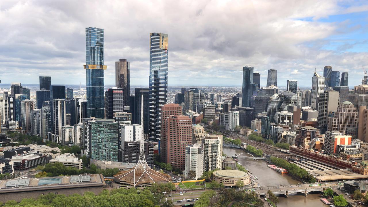 The Melbourne CBD is the most popular market for overseas based buyers and renters. Picture: David Caird