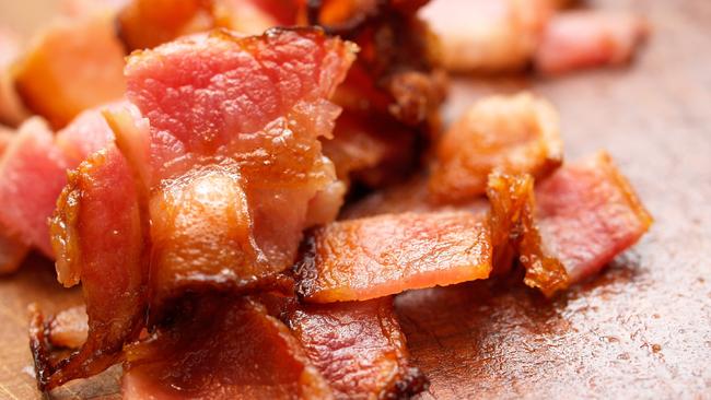 Poor taste ... Conroy’s has been fined for using the wrong bacon.