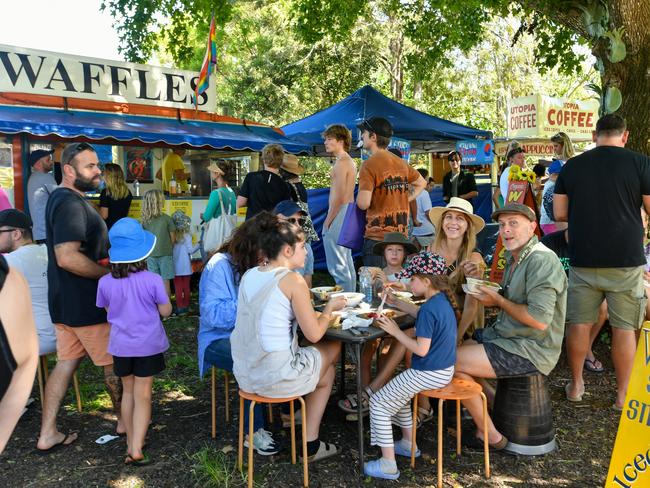 Scenes from the Channon Craft Markets.