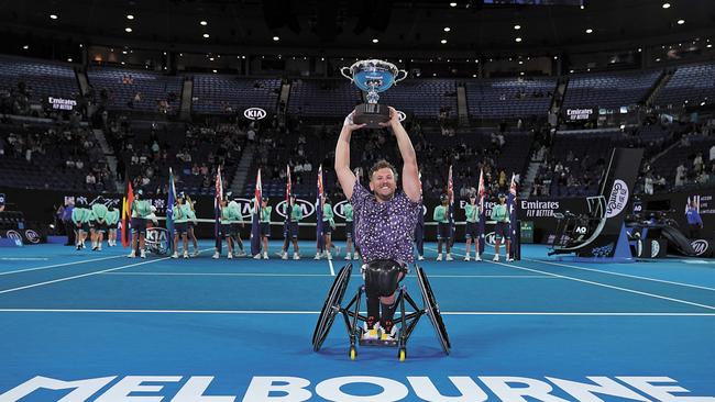 “I love playing sport because it gives me a platform to do what I’m most passionate about.” (Picture: Michael Dodge/AAP)