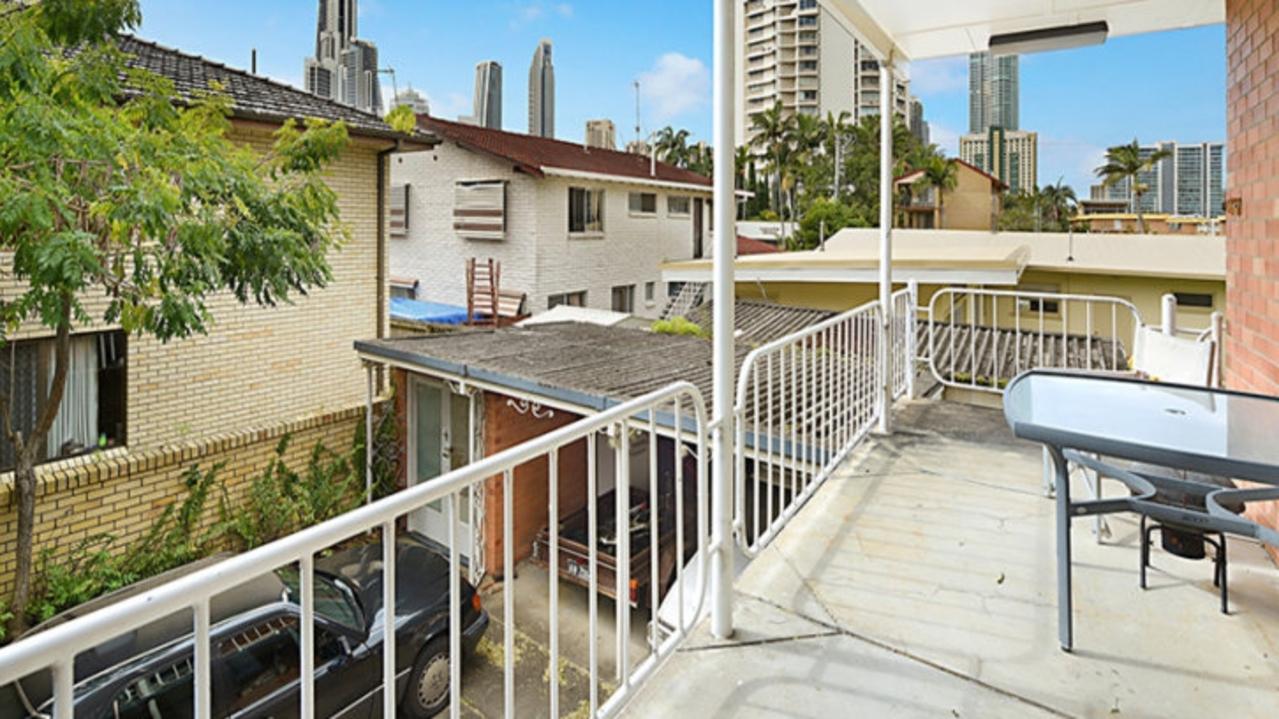 The view from one of Birch's early investments on The Gold Coast.