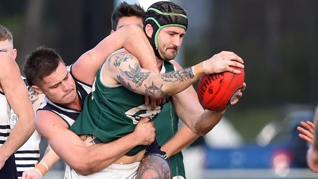 Greensborough captain Chris Clark. Picture: Steve Tanner