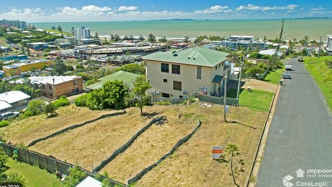 The block of vacant land on John St, Yeppoon.