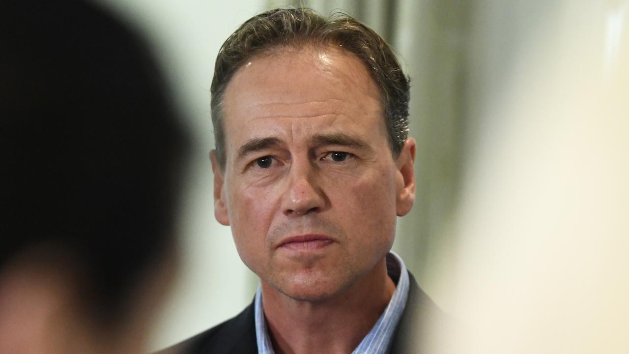 Malcolm Turnbull was noticeably silent about Peter Dutton backer Greg Hunt. Picture: AAP