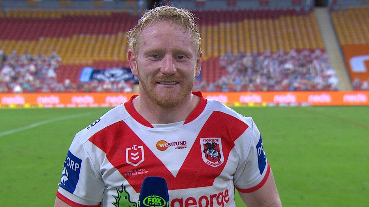 James Graham wouldn't confirm he has played his last game of NRL.