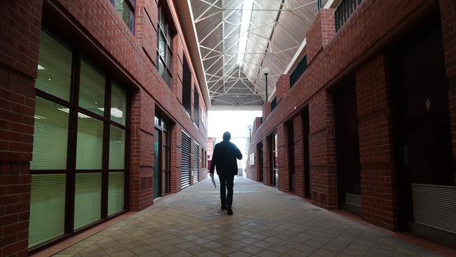 The Tea Tree Gully TAFE campus at Modbury will close in the middle of 2019. Picture: TAIT SCHMAAL.