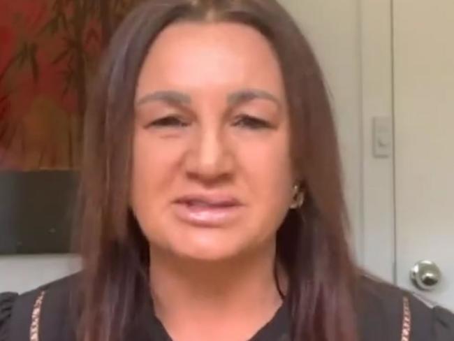 Jacqui Lambie has spoken out about the proposed PCR rule changes. Picture: Supplied