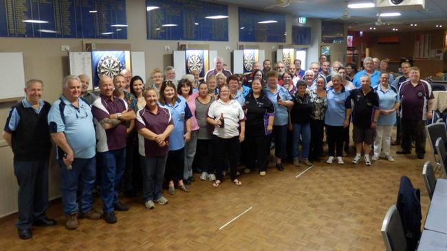 Lower Clarence Darts Club where Phillip was a member, and NSW state singles and mixed doubles champion. Picture: Supplied