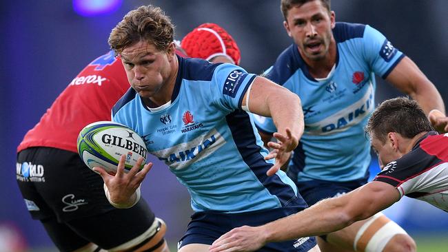 Waratahs star Michael Hooper could suit up for Manly in the Shute Shield. Picture: AAP