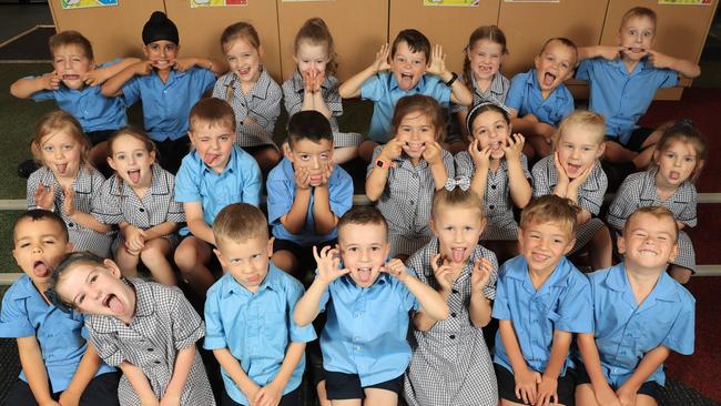 St Anthony’s PS Prep NL Back Row from L to R: Parker Keegan, Eyaanveer Johal, Scarlett Lawson, Lilly Cassidy, Raf Robbins, Novah Allan, Nash Longley, Nate Lowe. Middle Row L to R: Emily Quarrell, Leila Evans, Myles Treanor, Harry Jaques, Harlow Webster, Larissa Naifeh, Everly Di Santo, Matilda Parker. Front Row L to R: Xavier Fagan, Rafferty Seale, Lawson George, Bryce Franksen, Scarlett Hewitt, Lachlan Cutajar, Theo Page. Picture Mark Wilson