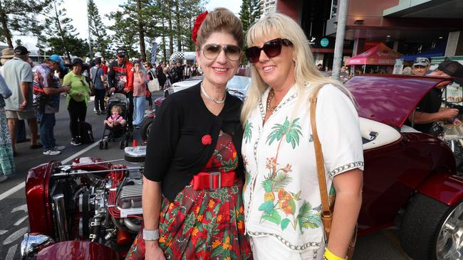 Jo Buckley and Sim Marshel at Cooly Rocks On festival. Picture: Annette Dew