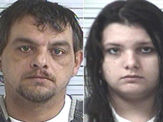 Justin Bunn, 39, and daughter Taylor 19 have faced court on incest charges. Picture: Panama City Police Department