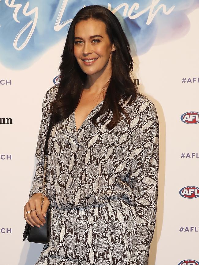 Megan Gale at the Women's Industry Lunch. Picture: AFL