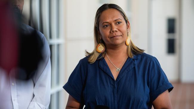 Opposition leader Selena Uibo said the fracking changes without any consultation or transparency were a betrayal of Territorian’s trust. Picture: Pema Tamang Pakhrin