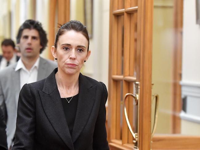 NZ Prime Minister Jacinda Ardern says she will never utter the alleged gunman’s name in public. 