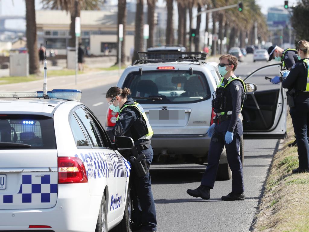 More than 11,200 speeding fines were issued byVictoria Police in November last year. Picture: NewsWire/ David Crosling