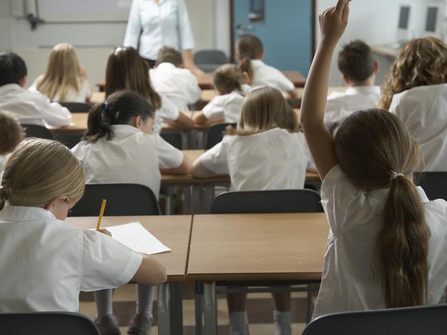 Generic school students, school kids, classroom, teacher Picture: Getty Images